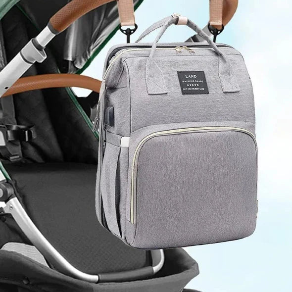 Fold-N-Glow | Folding Portable Diaper Bag - Sprinting Home