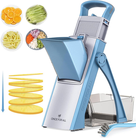 Once For All™ Mandoline Slicer & Vegetable Cutter