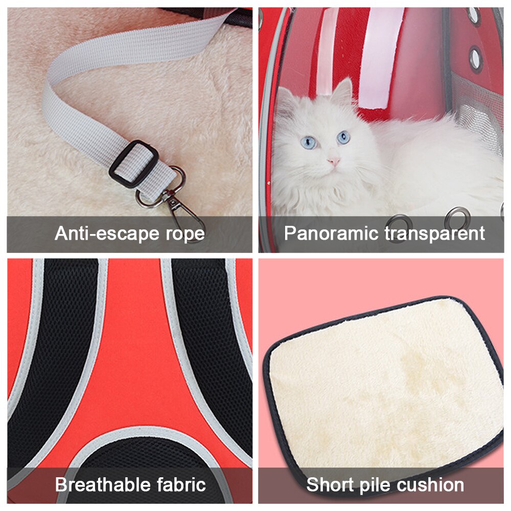 Breathable Pet Backpack Bag - Sprinting Home