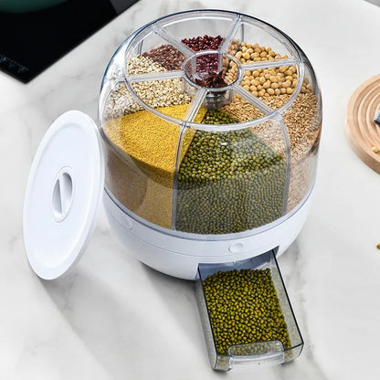 360º Rotating Grain Dispenser - Sprinting Home