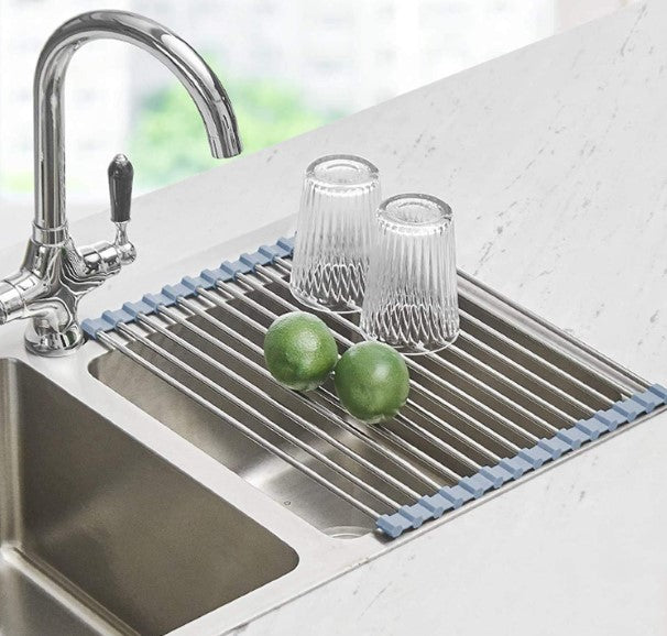 Stainless Steel Dish Rack Drainer - Sprinting Home